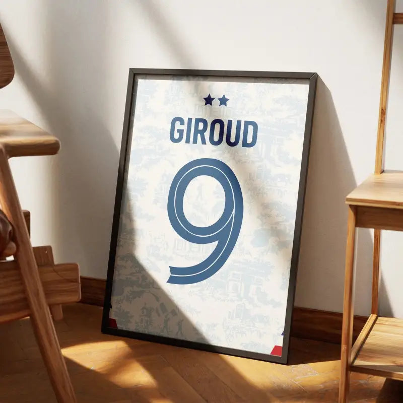 Cadre France Extérieur 2023 – Affiche encadrée personnalisée - Cadre Perso