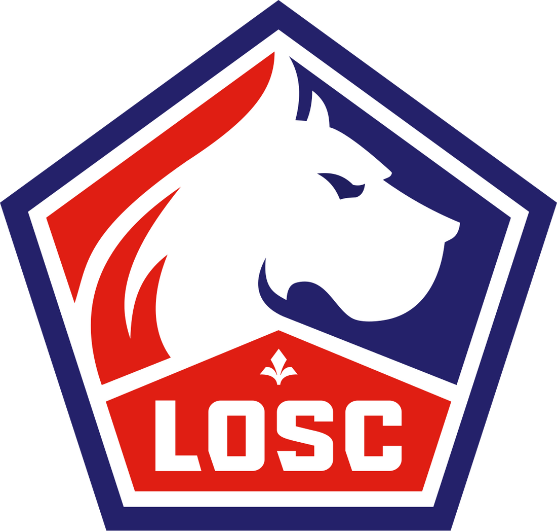 Logo du Lille OSC, symbole du club de football des Dogues.