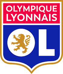 Logo de l'Olympique Lyonnais, emblème du club de football des Gones.