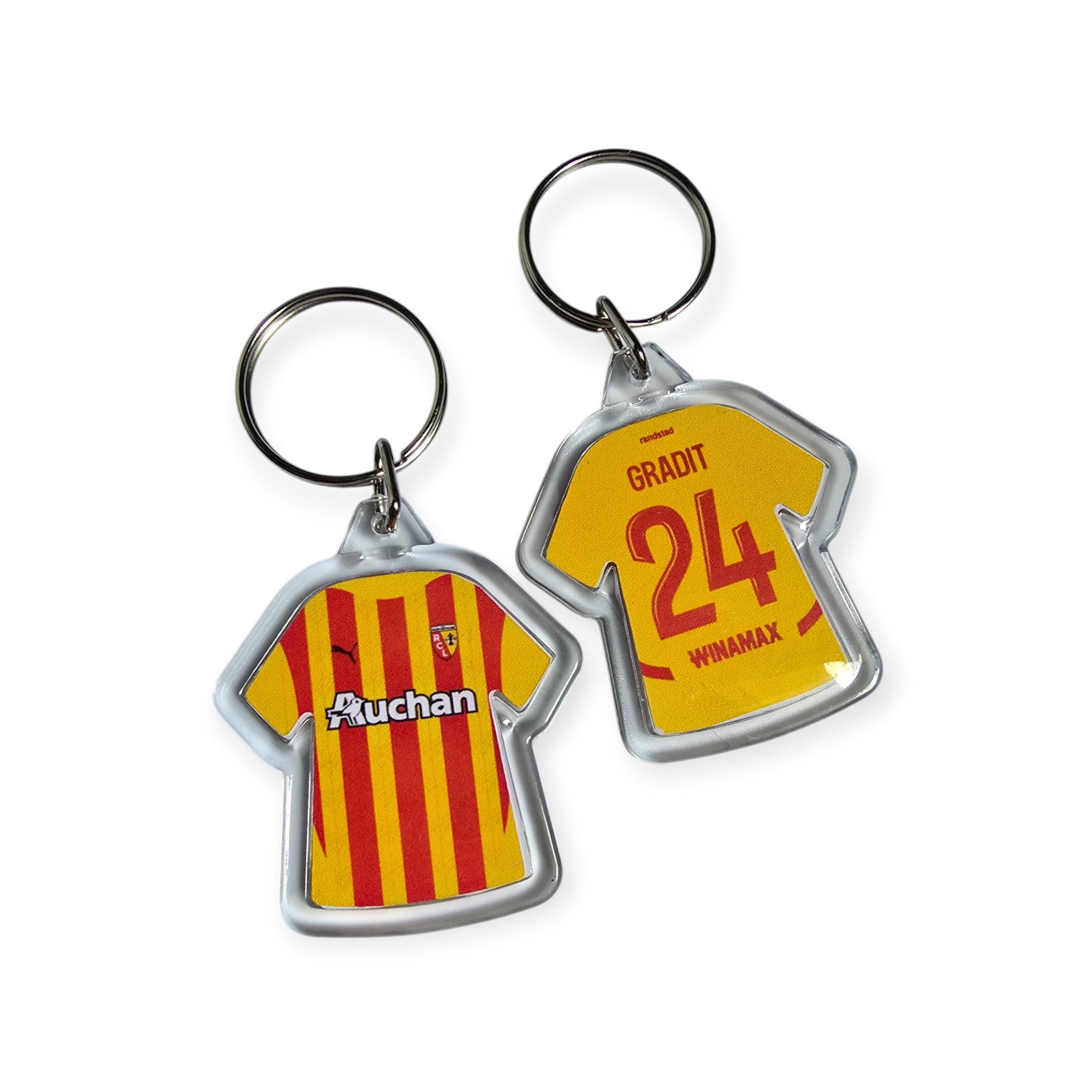 Porte-Clé RC Lens Domicile 2024-2025 Cadre Perso