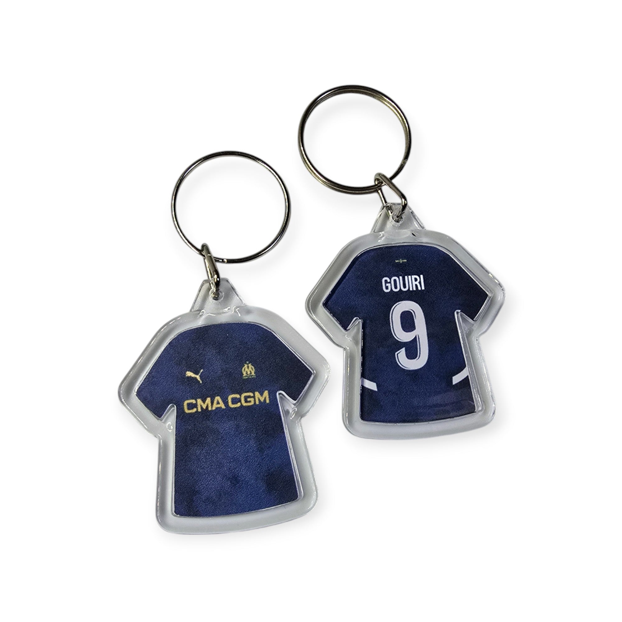Porte-Clé OM Extérieur 2024-2025 Cadre Perso