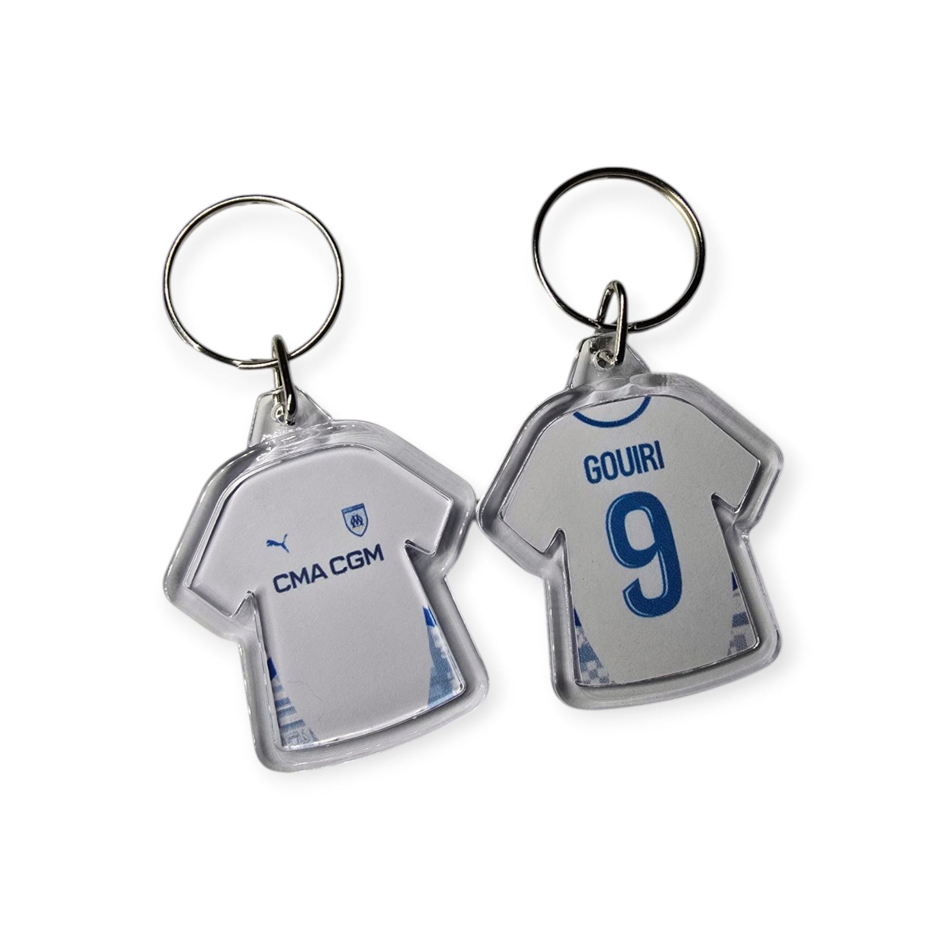 Porte-Clé OM Domicile 2024-2025 Cadre Perso