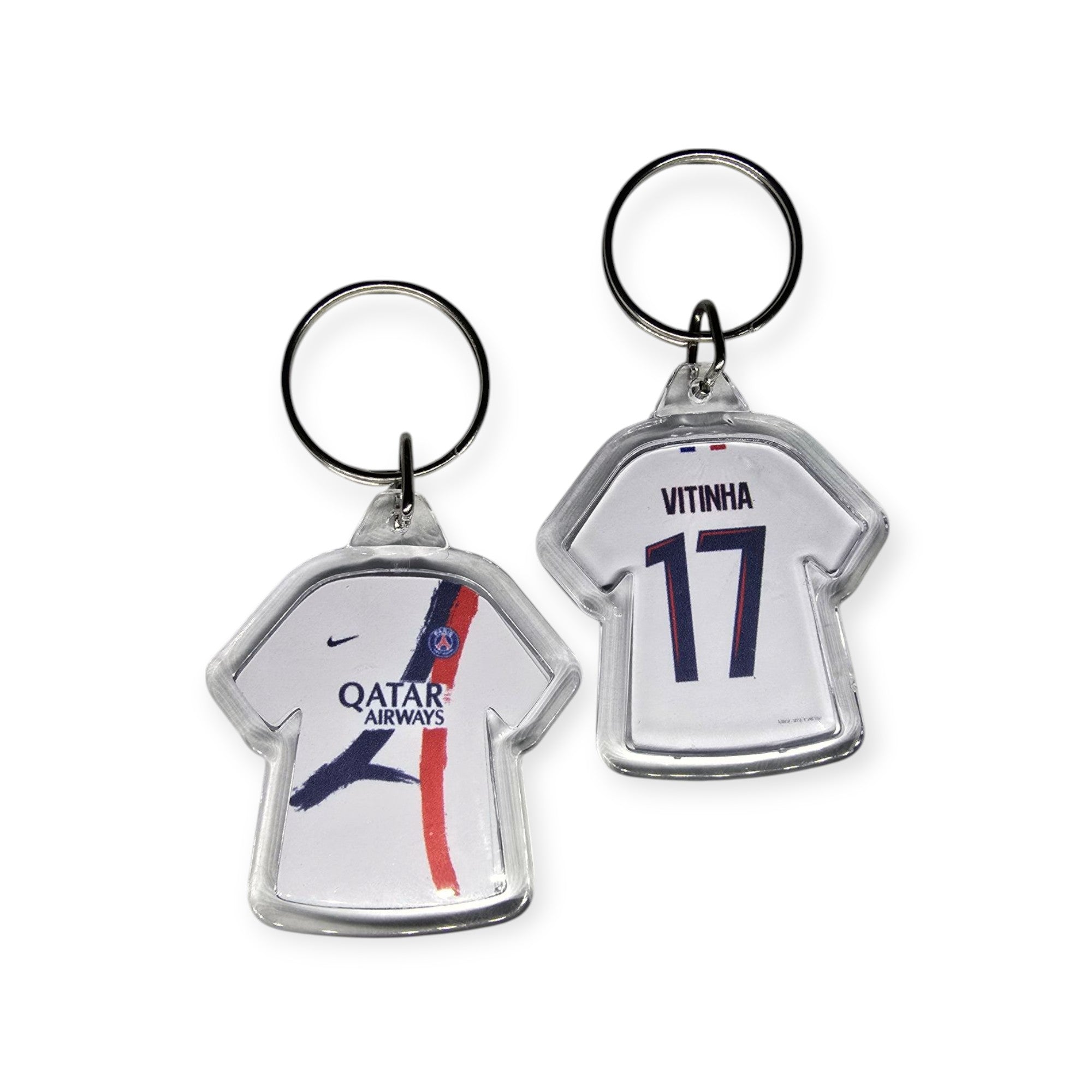 Porte-Clé PSG Extérieur 2024-2025 Cadre Perso
