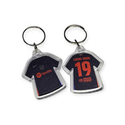 Porte-Clé FC Barcelone Extérieur 2024-2025 – Affiche encadrée personnalisée - Cadre Perso