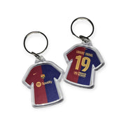 Porte-Clé FC Barcelone Domicile 2024-2025 – Affiche encadrée personnalisée - Cadre Perso