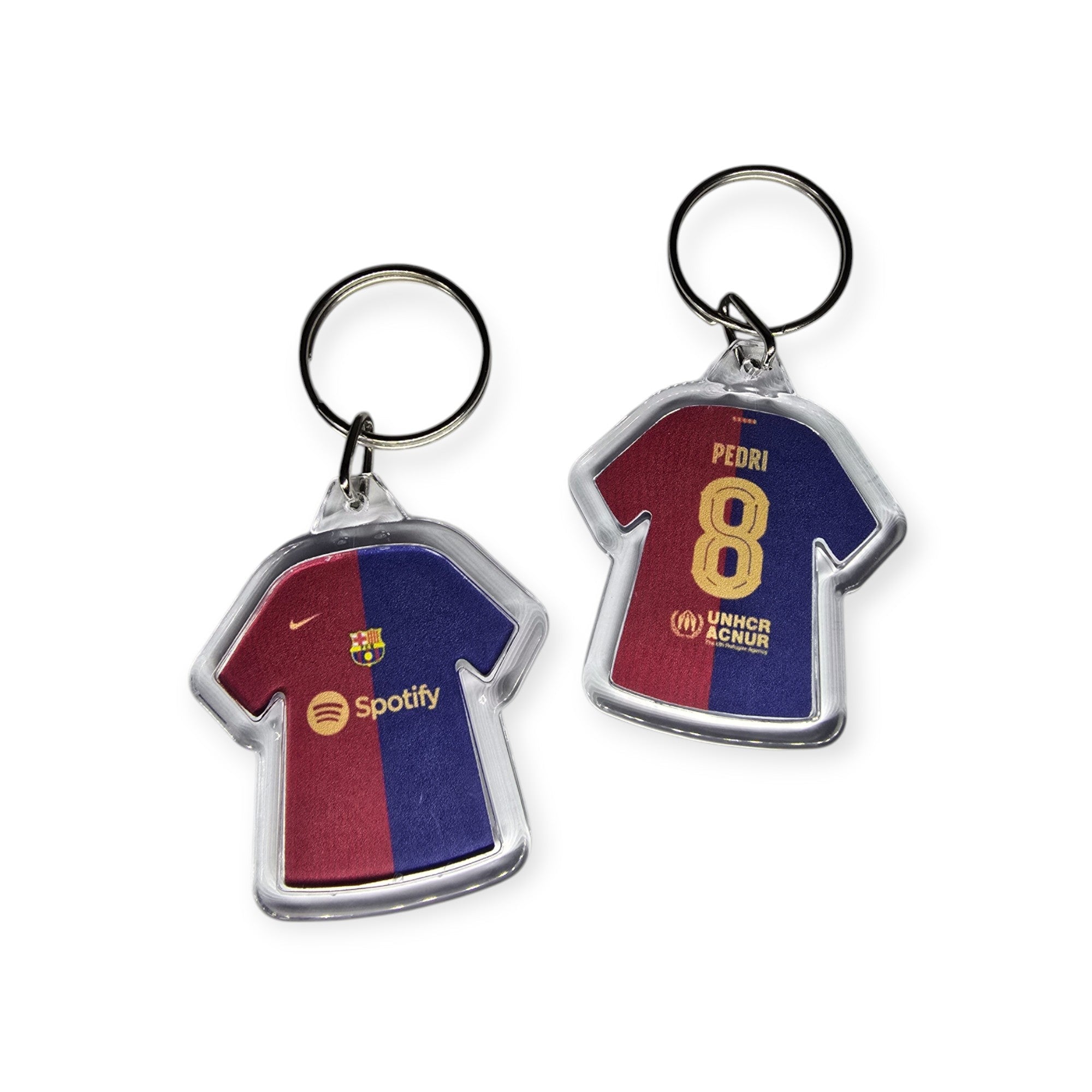 Porte-Clé FC Barcelone Domicile 2024-2025 Cadre Perso