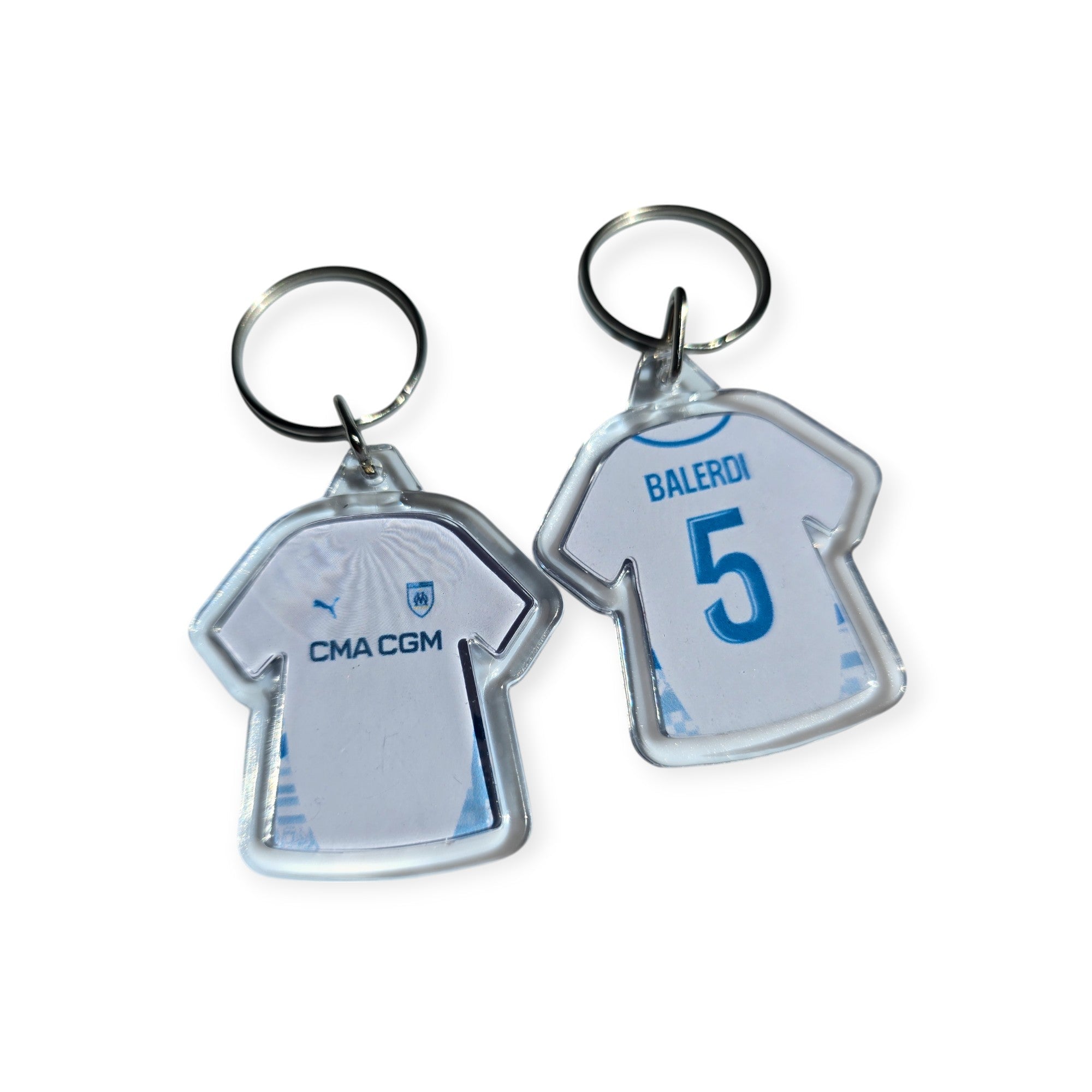 Porte-Clé OM Domicile 2024-2025 Cadre Perso