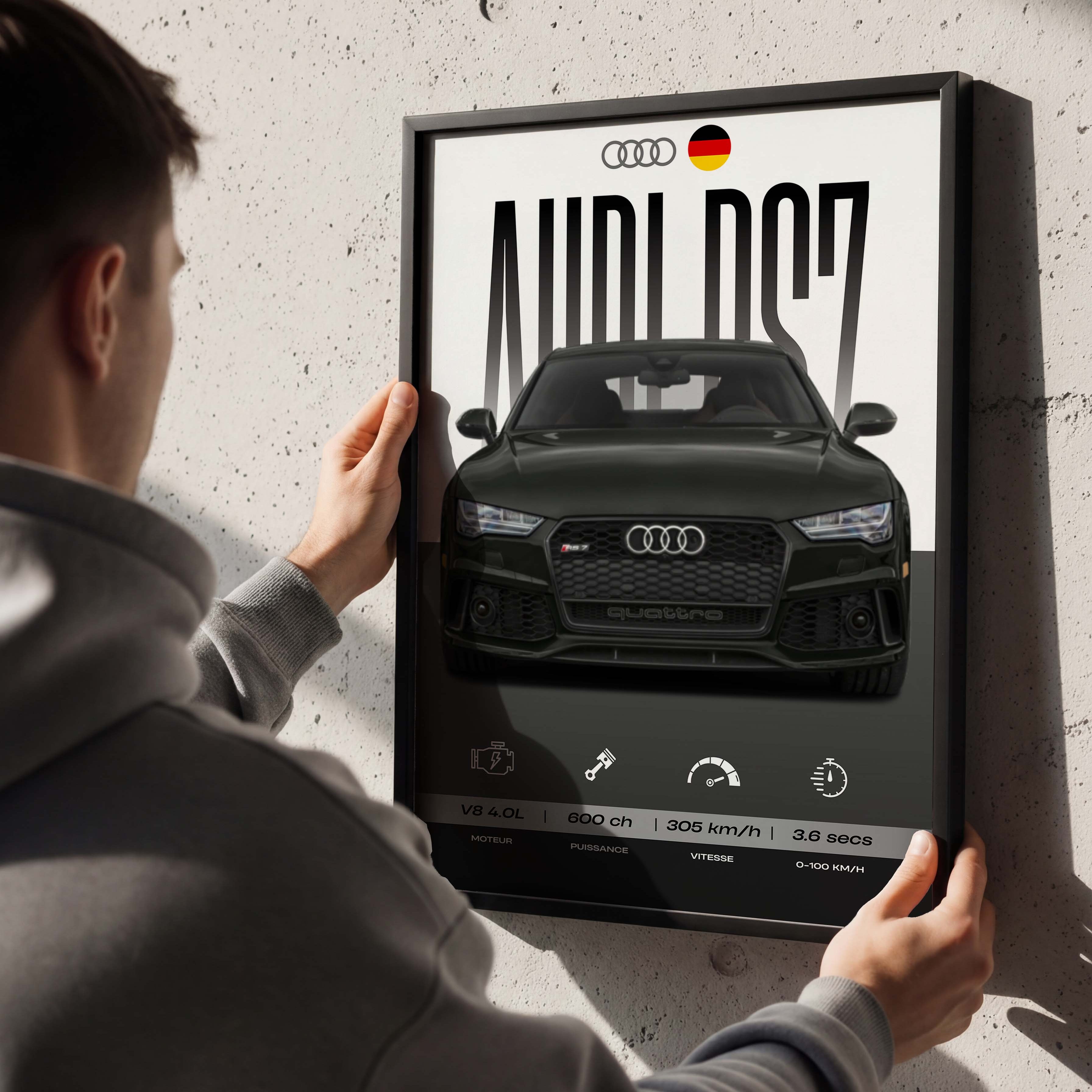 Affiche Audi RS7