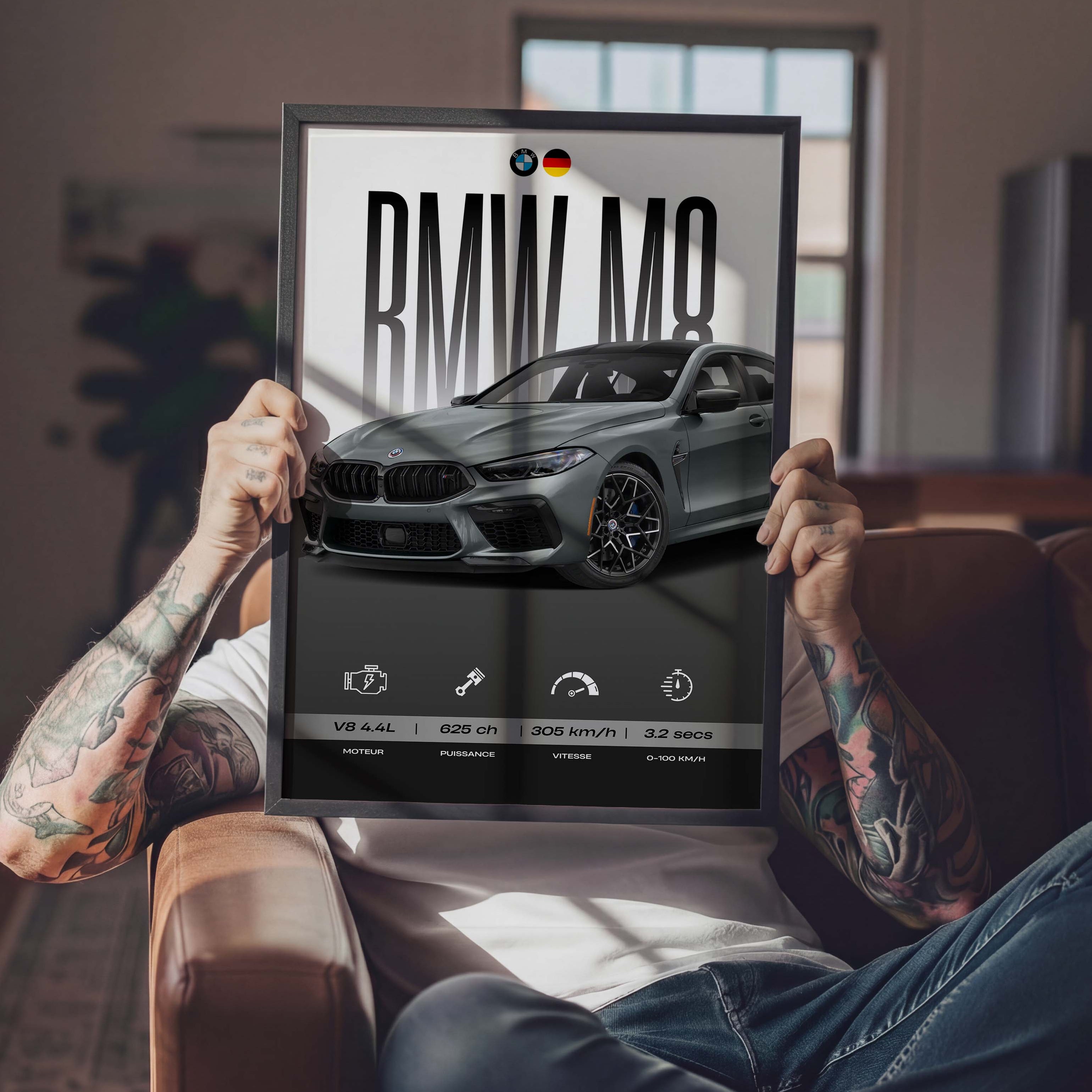 Affiche BMW M8