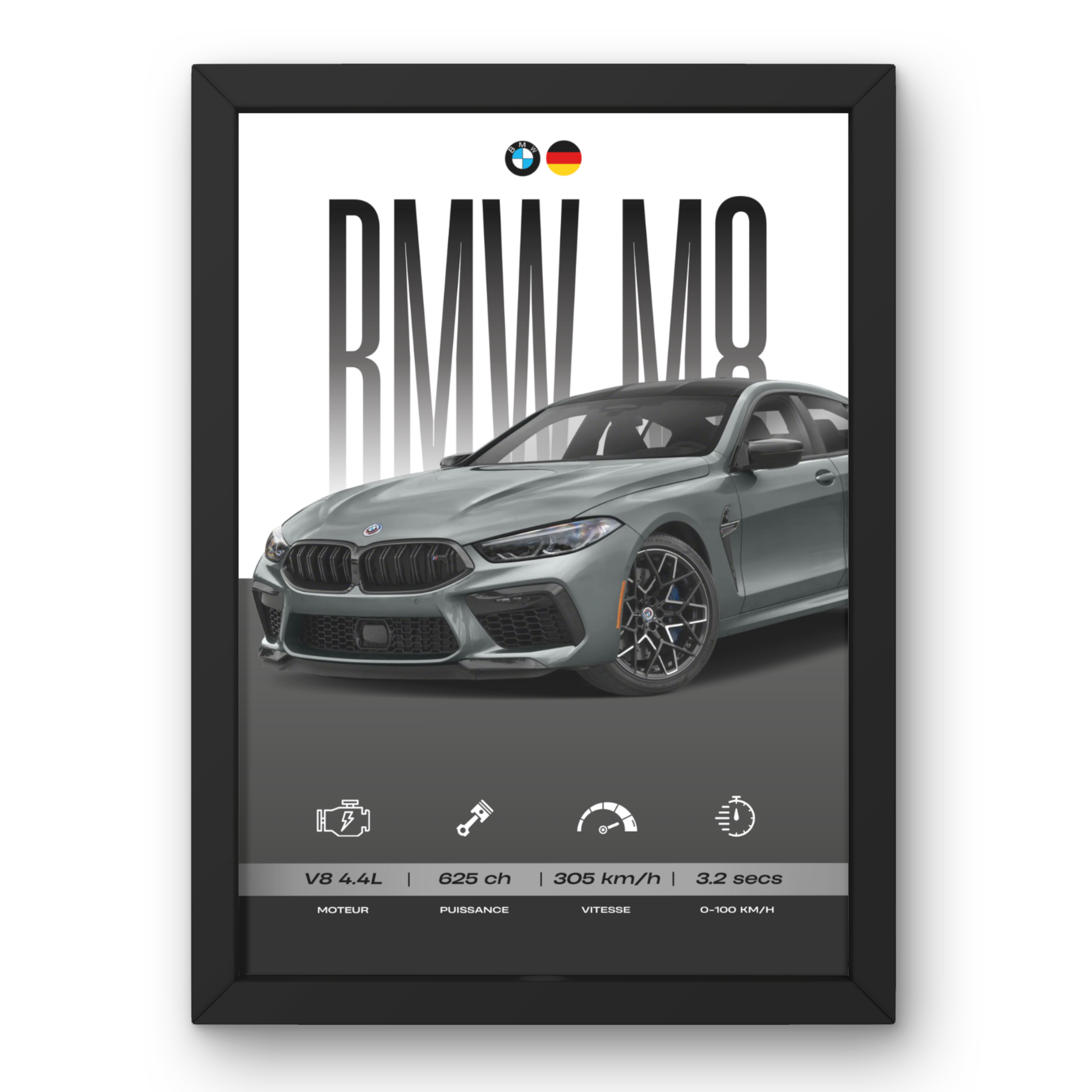 Affiche BMW M8