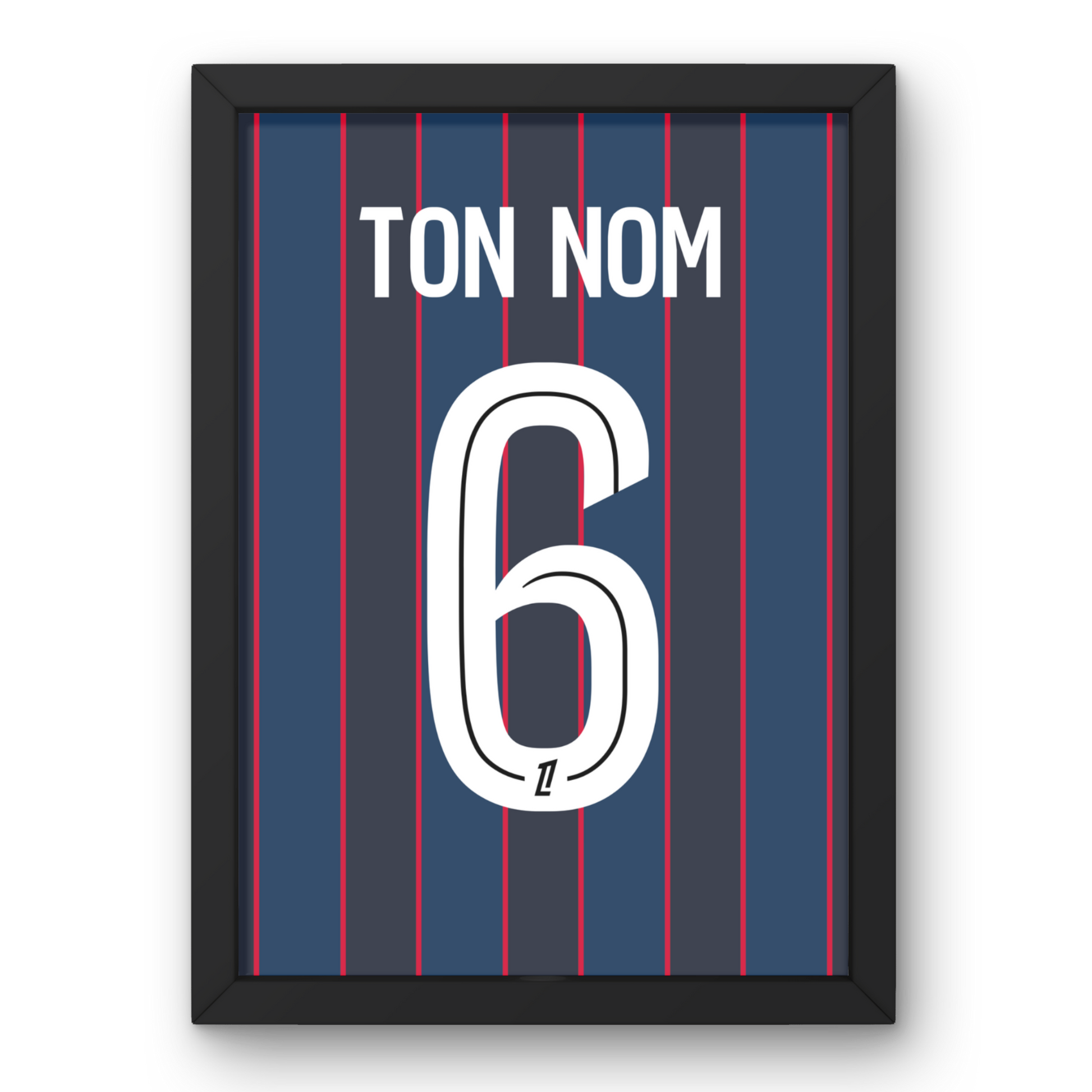 Affiche FC Metz Third 25/26 Cadre Perso