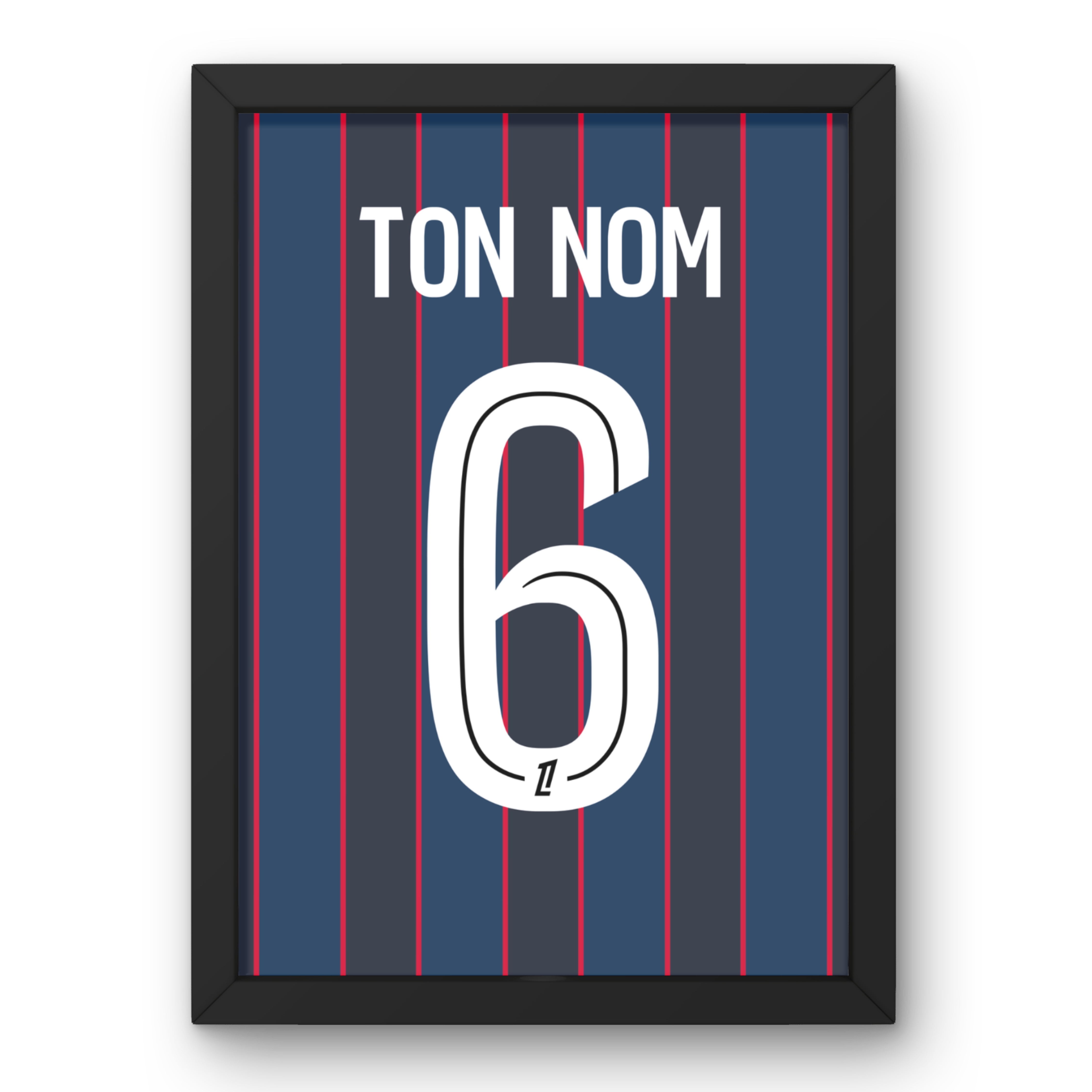 Affiche FC Metz Third 25/26 Cadre Perso