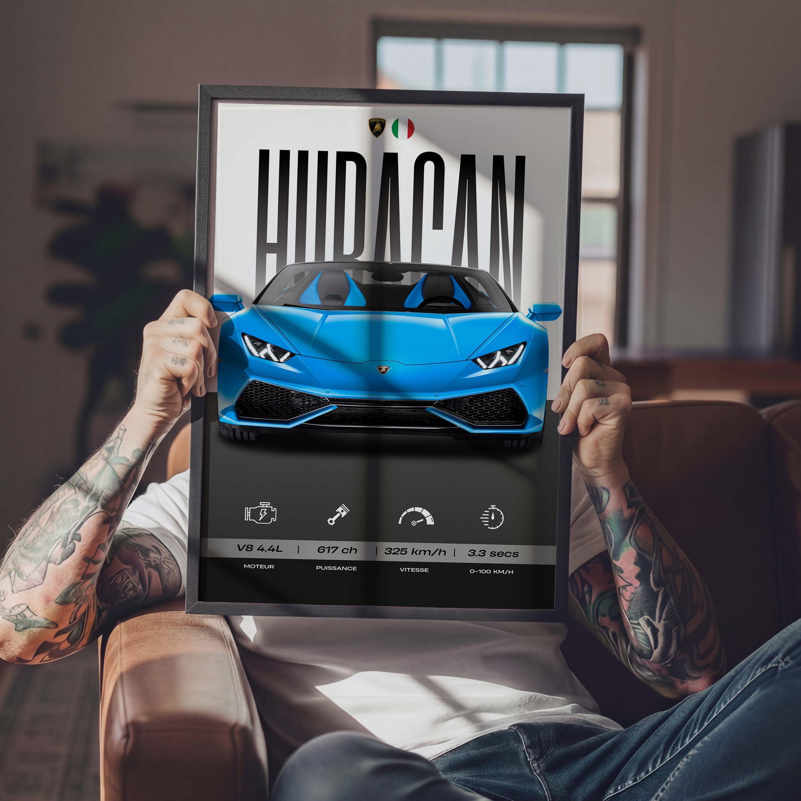 Affiche Lamborghini Huracán