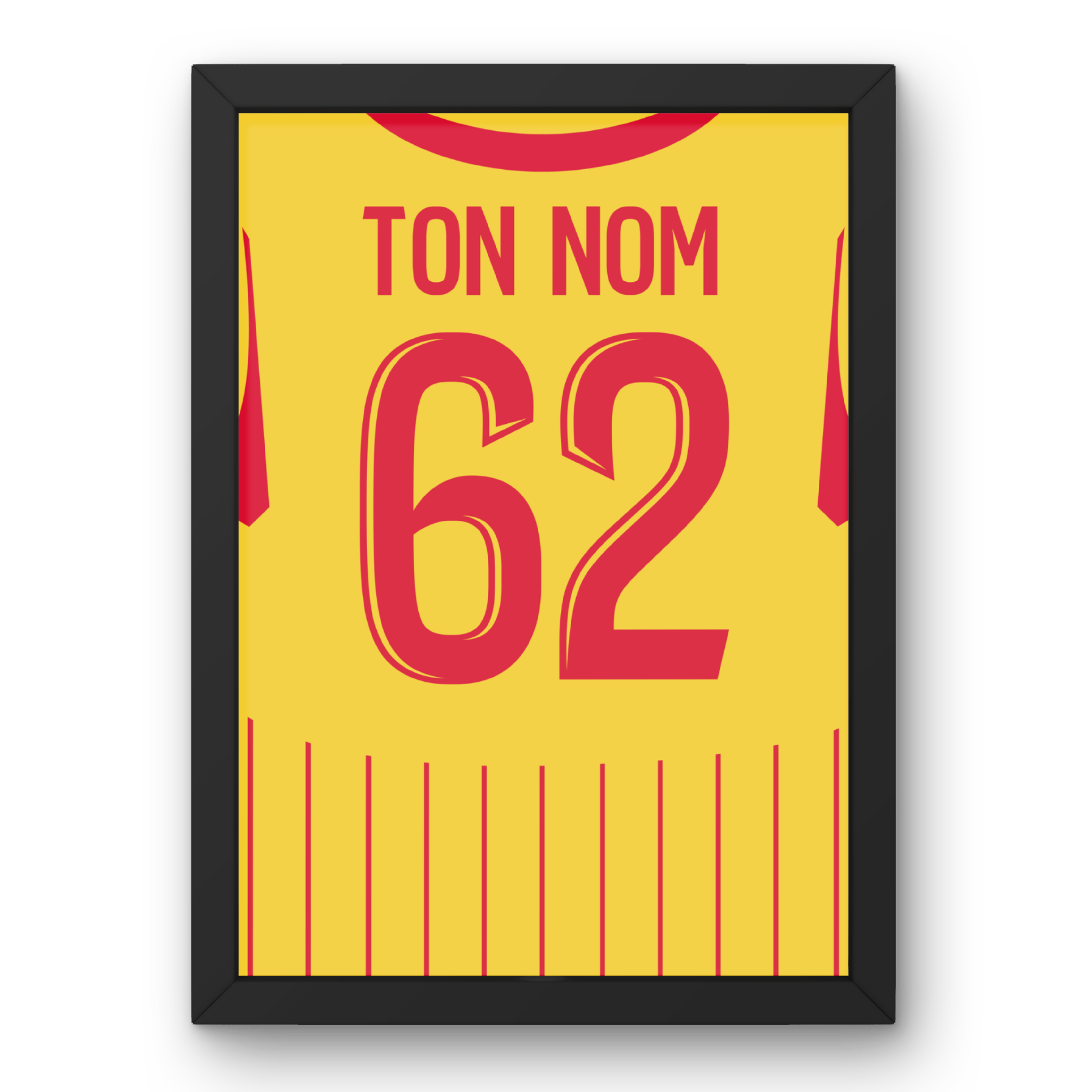 Cadre RC Lens Domicile 25-26 Cadre Perso