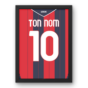 Affiche Bologne Domicile 25/26 Cadre Perso