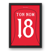 Cadre Manchester United Domicile 25-26 Cadre Perso