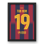 Cadre FC Barcelone Domicile 25-26 Cadre Perso