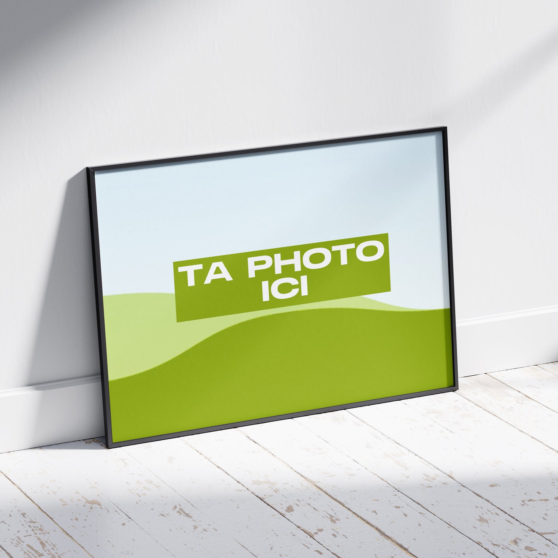 ENCADRE TA PHOTO (Format PAYSAGE) - Cadre Perso