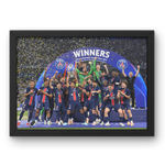 Cadre PSG - Vainqueur Ligue des Champions 2025 Cadre Perso