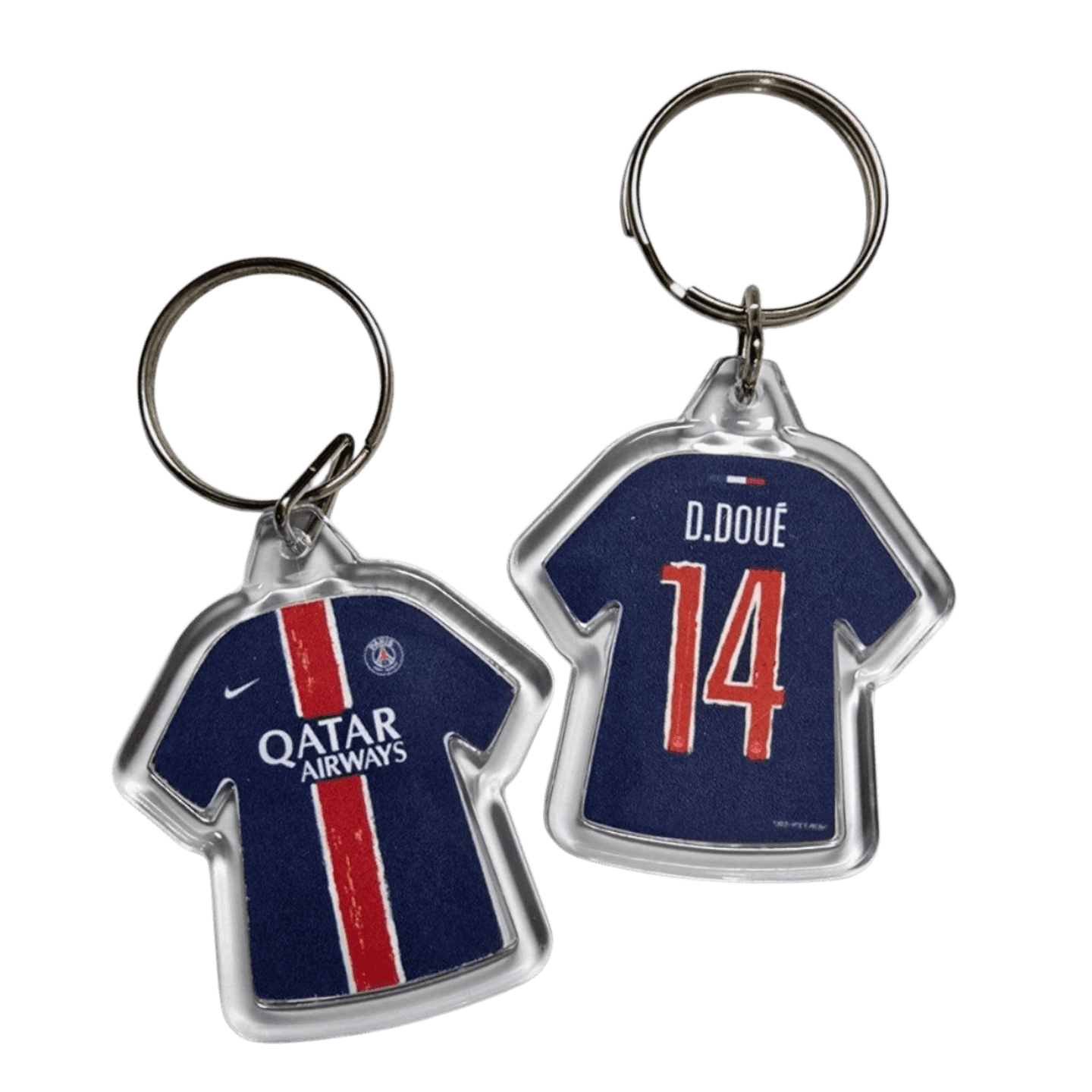 Porte-Clé PSG Domicile 2024-2025 (UCL) – Affiche encadrée personnalisée - Cadre Perso