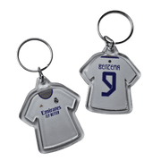 Porte-Clé Real Madrid Domicile 2021-2022 – Affiche encadrée personnalisée - Cadre Perso
