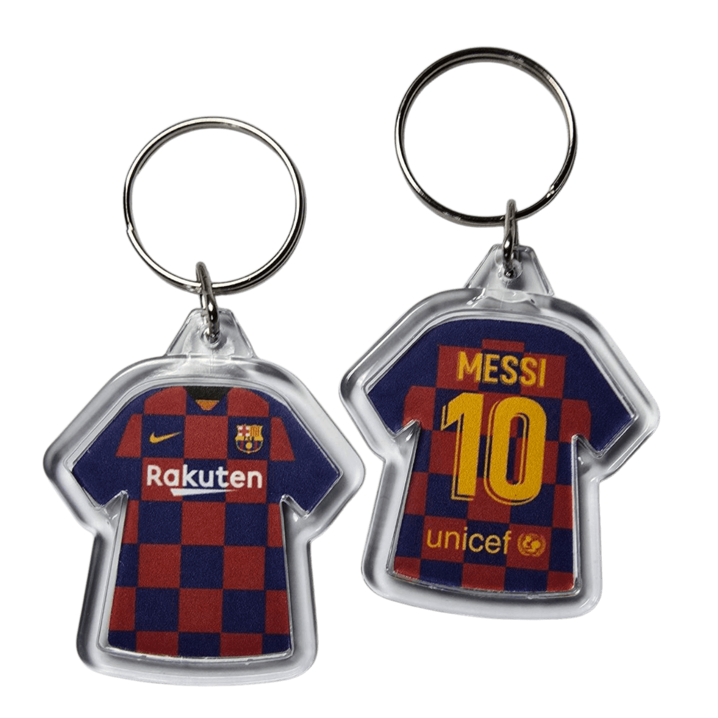 Porte-Clé FC Barcelone Domicile 2019-2020 – Affiche encadrée personnalisée - Cadre Perso