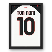 Cadre AC Milan Extérieur 25-26 – Affiche encadrée personnalisée - Cadre Perso