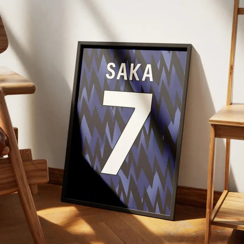 Cadre Arsenal Extérieur 2025-2026 – Affiche encadrée personnalisée - Cadre Perso