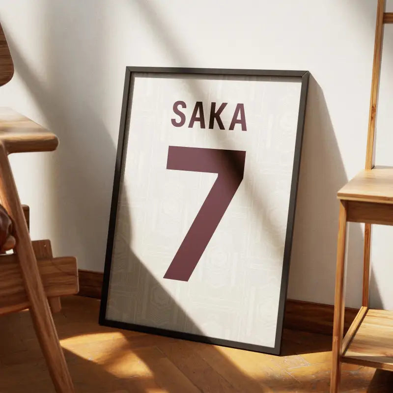 Cadre Arsenal Third 2025-2026 – Affiche encadrée personnalisée - Cadre Perso