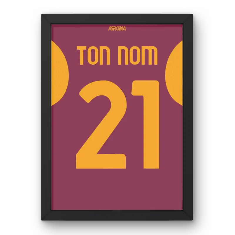 Cadre AS Roma Domicile 25-26 Cadre Perso