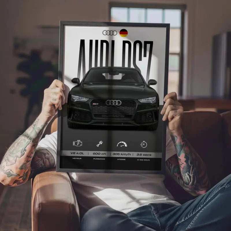 Affiche Audi RS7