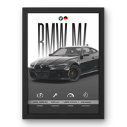 Affiche BMW M4 Competition