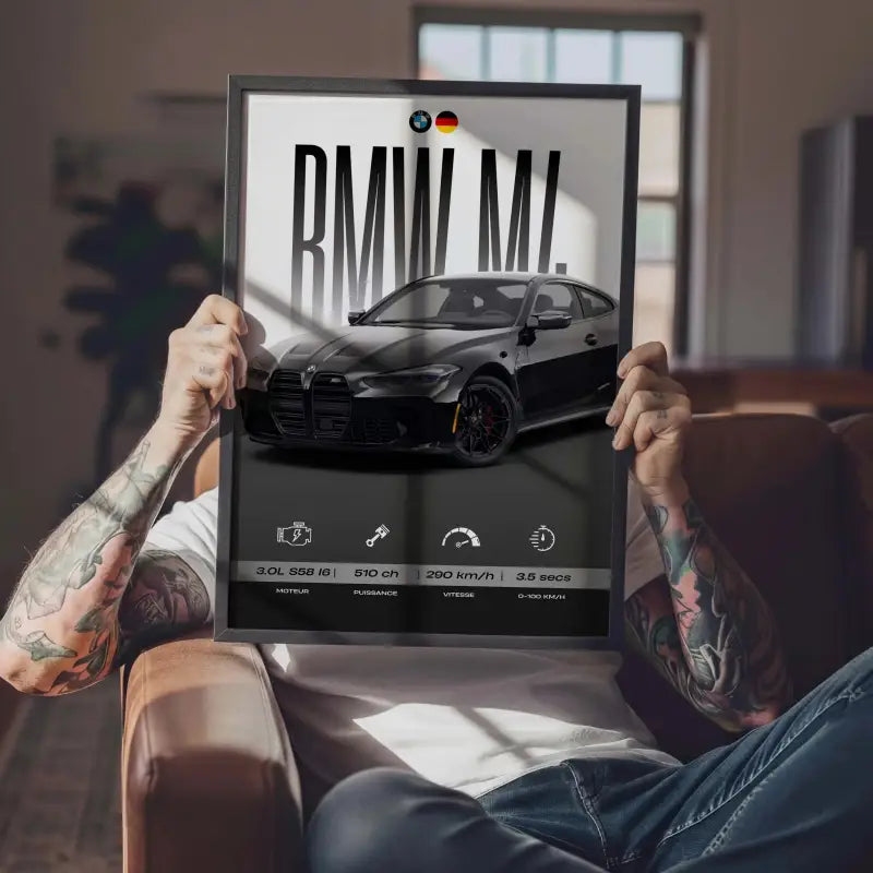 Affiche BMW M4 Competition