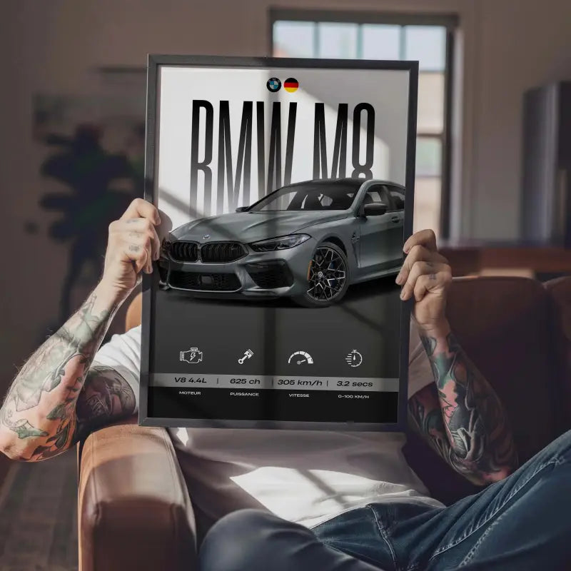 Affiche BMW M8