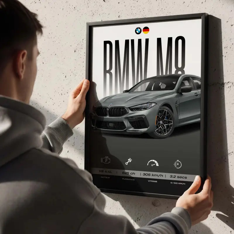 Affiche BMW M8