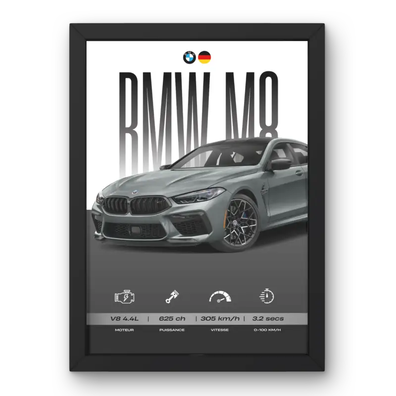 Affiche BMW M8