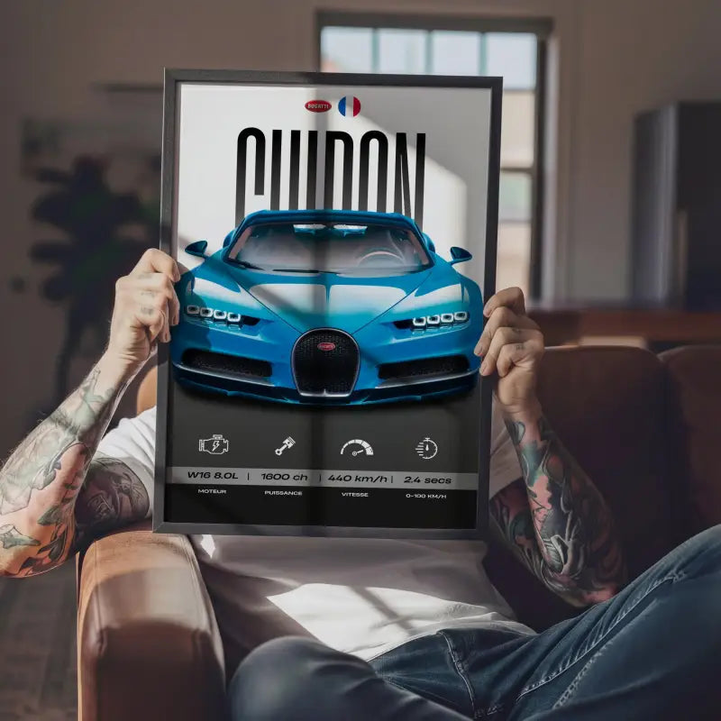 Affiche Bugatti Chiron