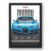 Affiche Bugatti Chiron
