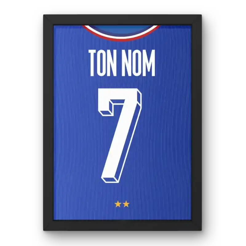 Affiche France personnalisée Ton Nom 7 vue principale