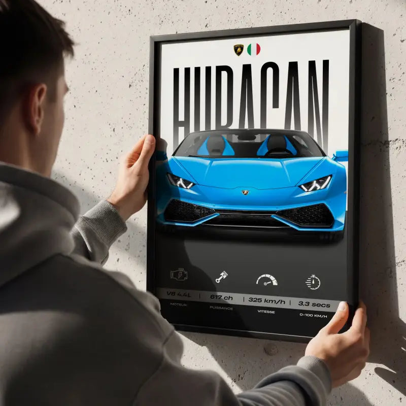 Affiche Lamborghini Huracán