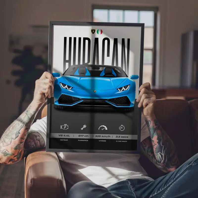 Affiche Lamborghini Huracán