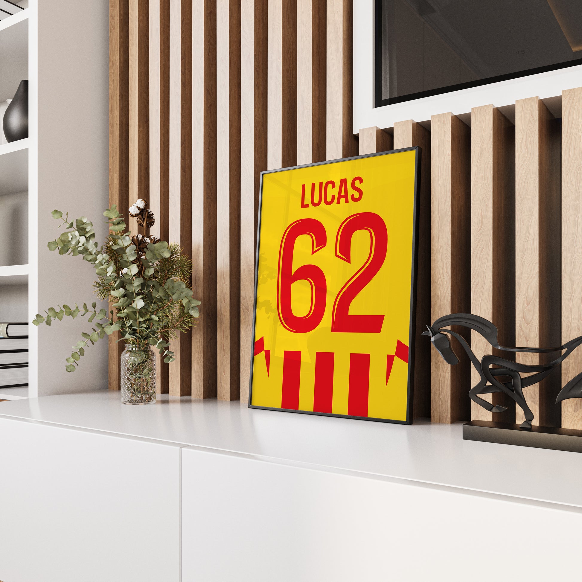 Affiche Lens 24-25 Lucas 62 panneau bois