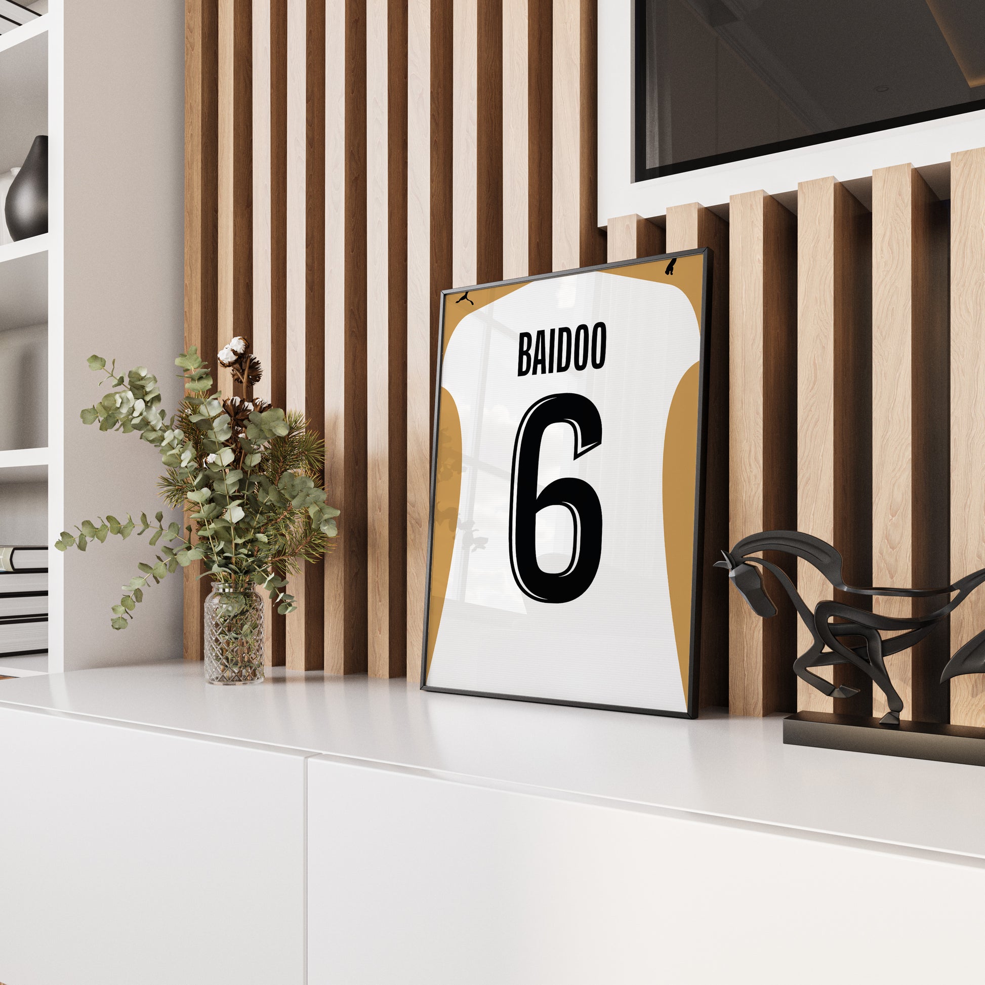 Affiche Lens Third 25-26 Baidoo 6 panneau bois