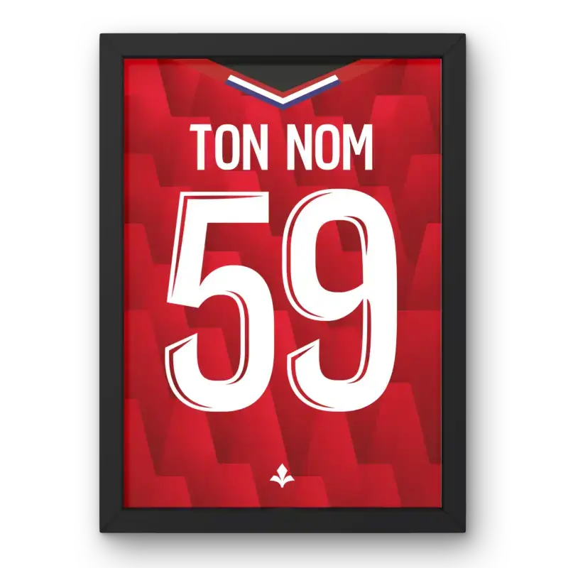 Affiche LOSC 25-26 Ton Nom 59 vue principale
