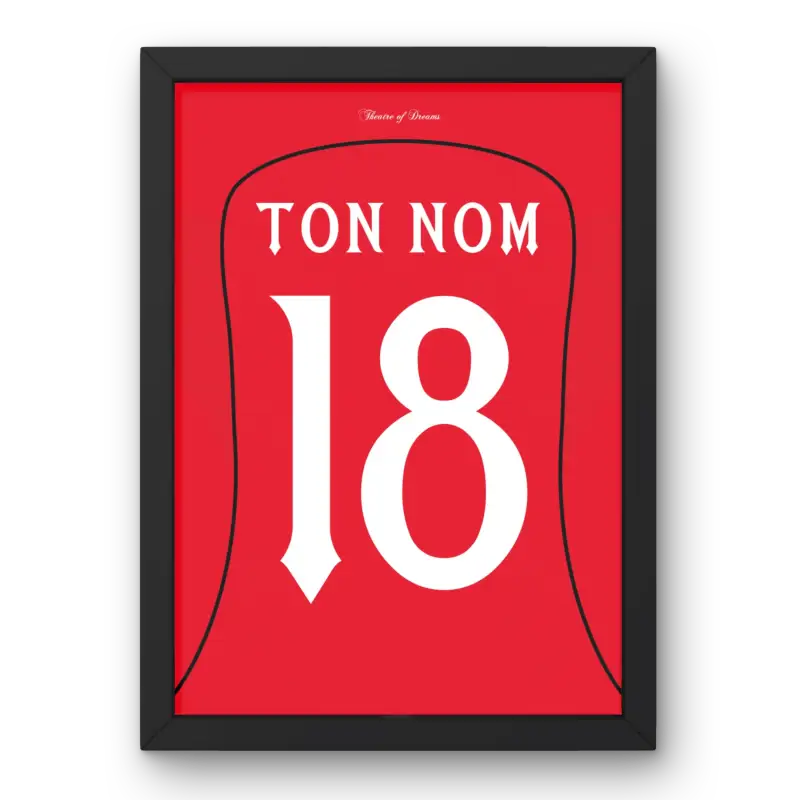 Cadre Manchester United Domicile 25-26 Cadre Perso