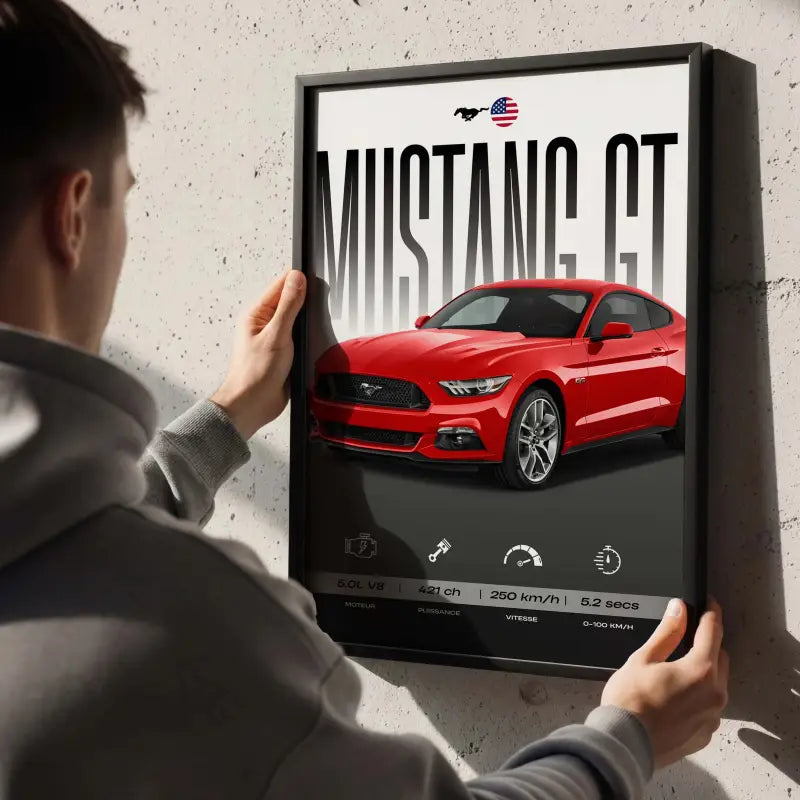 Affiche Mustang GT