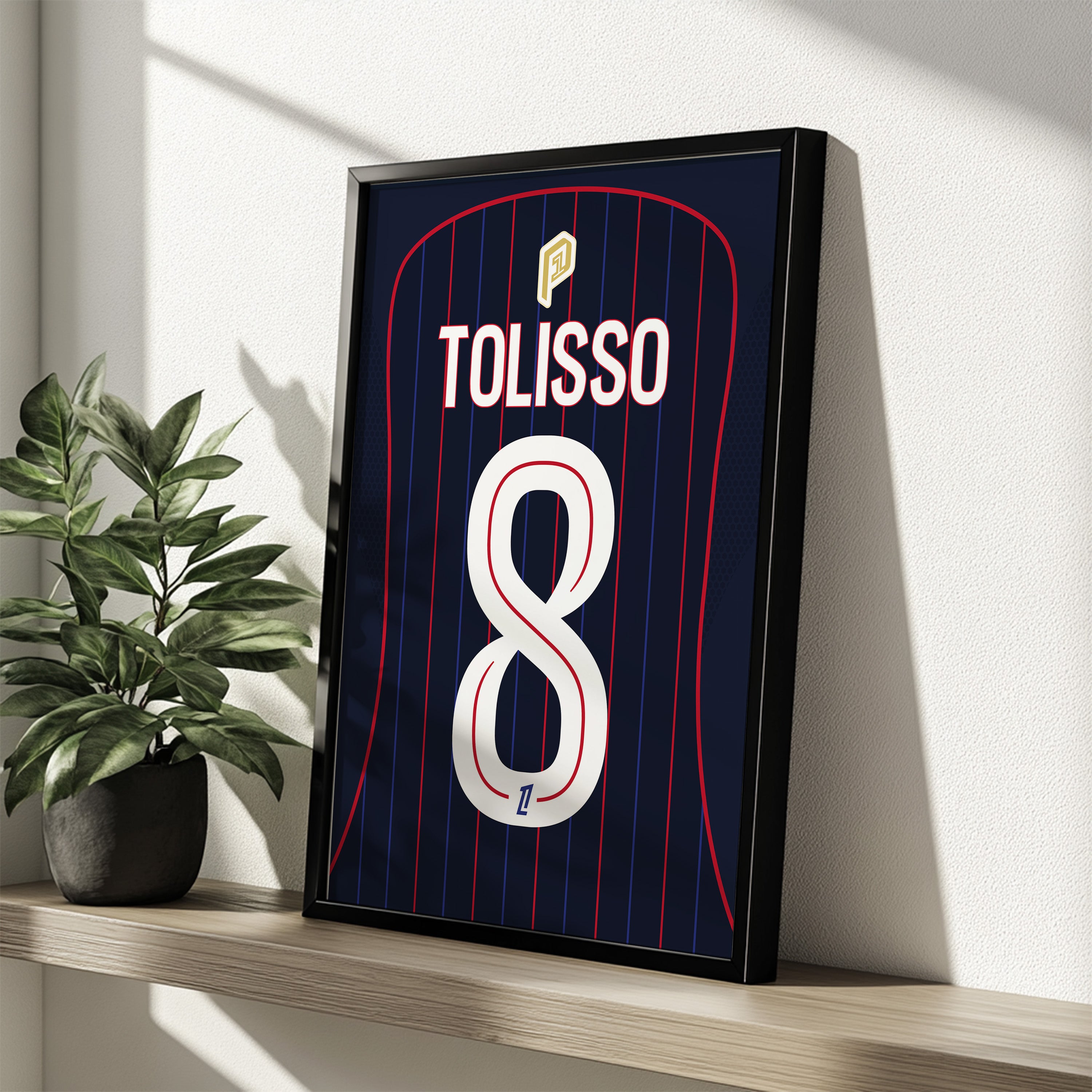 Affiche OL EXT 25-26 Tolisso 8 badge passeur étagère
