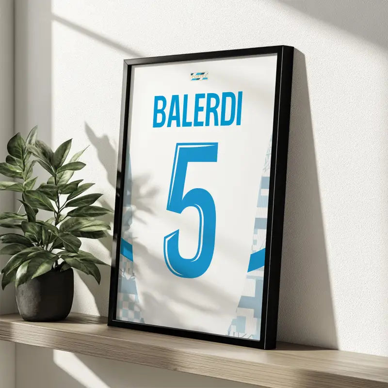 Affiche OM Balerdi 5 étagère