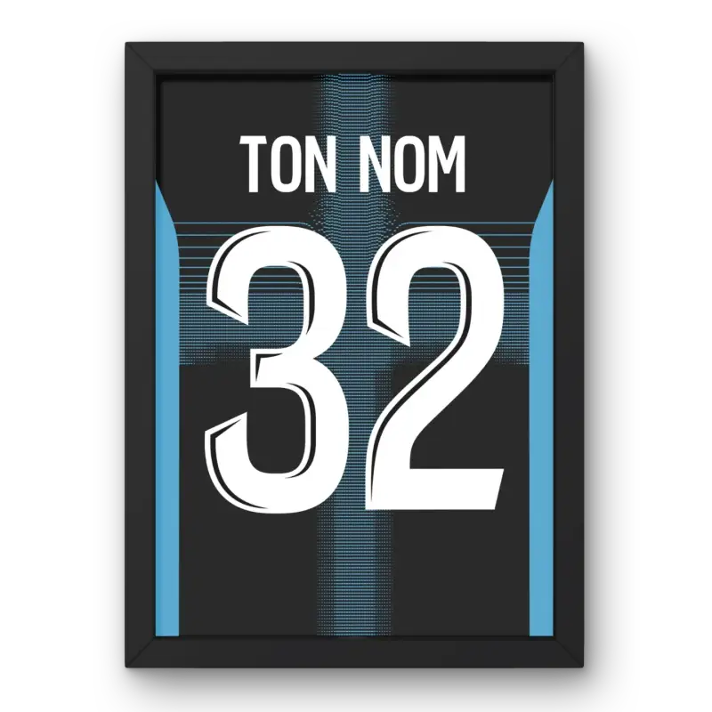 Affiche OM extérieur 25-26 Ton Nom 32 vue principale