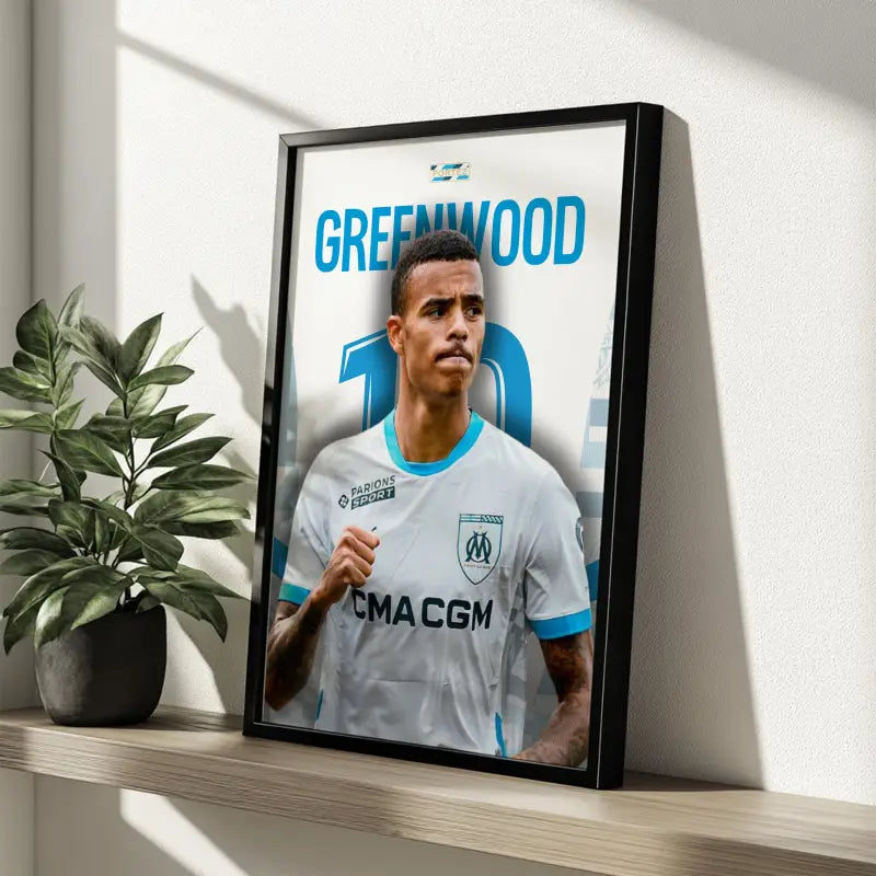 Affiche OM Greenwood étagère